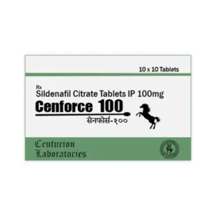 Cenforce 100 Tablets for Erectile Dysfunction Treatment with Sildenafil Citrate